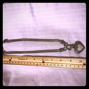 Lia Sophia heart necklace